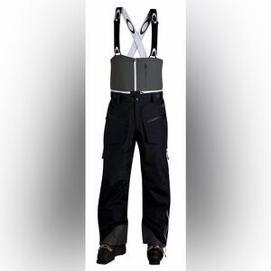 Oakley Unification Pro Pant Ski Bib in Size M Black/Grey